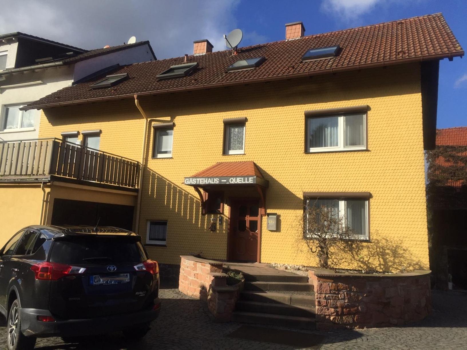 Gaestehaus Zur Quelle Wachtersbach Екстер'єр фото